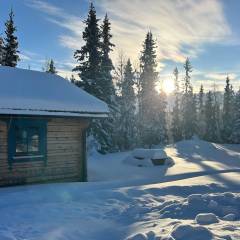 Im November und Dezember wurden wir mit viel Sonne in Jämtland verwöhnt