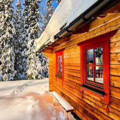 Neue Winterurlauber im Blockhaus Tor begrüßen